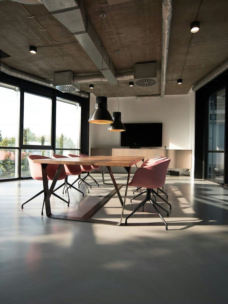 Modern boardroom, representing IT documentation and business-continuity planning