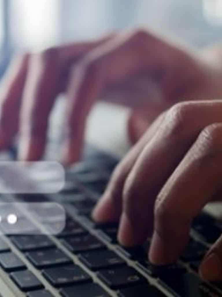 Password filling on a business laptop and security risks