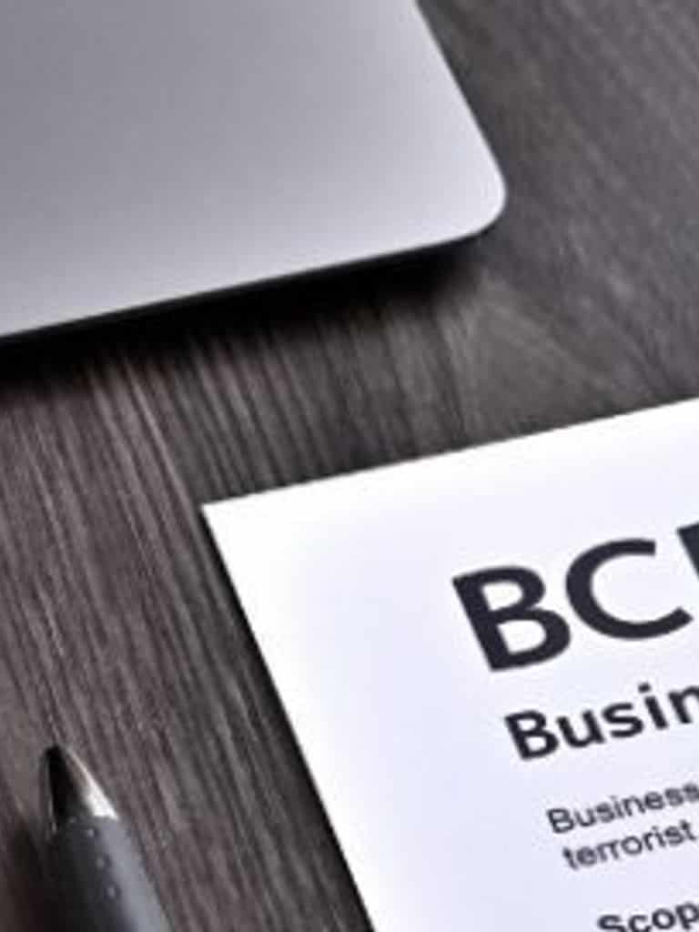 Business continuity plan