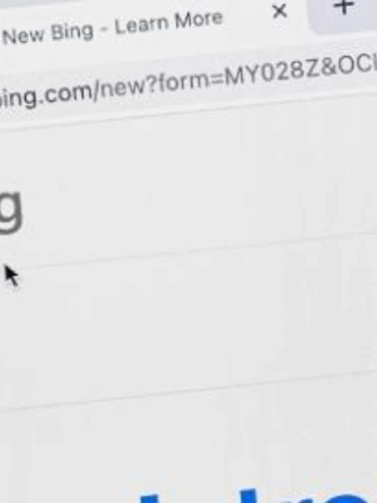 web browsing on bing